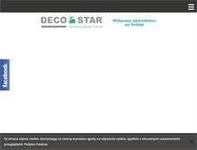 Tablet Screenshot of decostar-torun.com